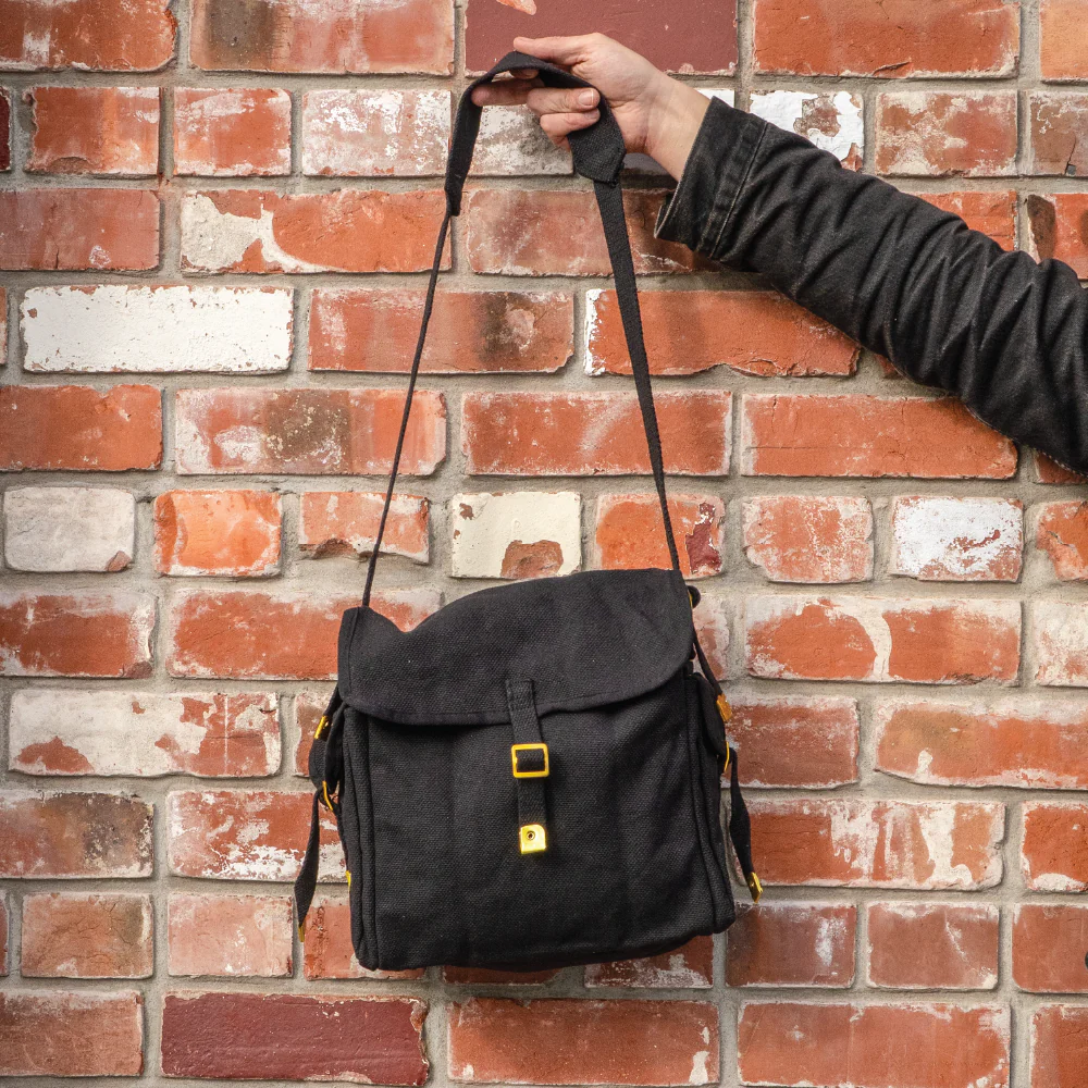 Canvas Haversack - Black