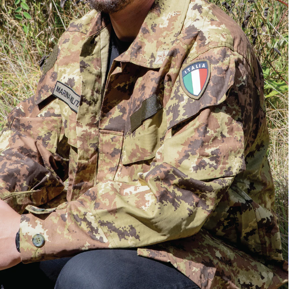 Italian Army Vegetato Field Shirt - New