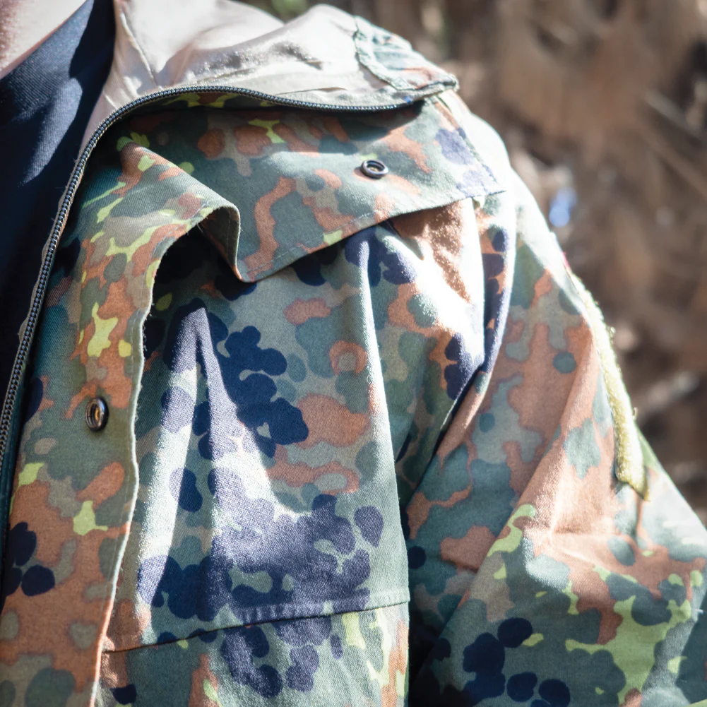 German Flecktarn Rain Jacket