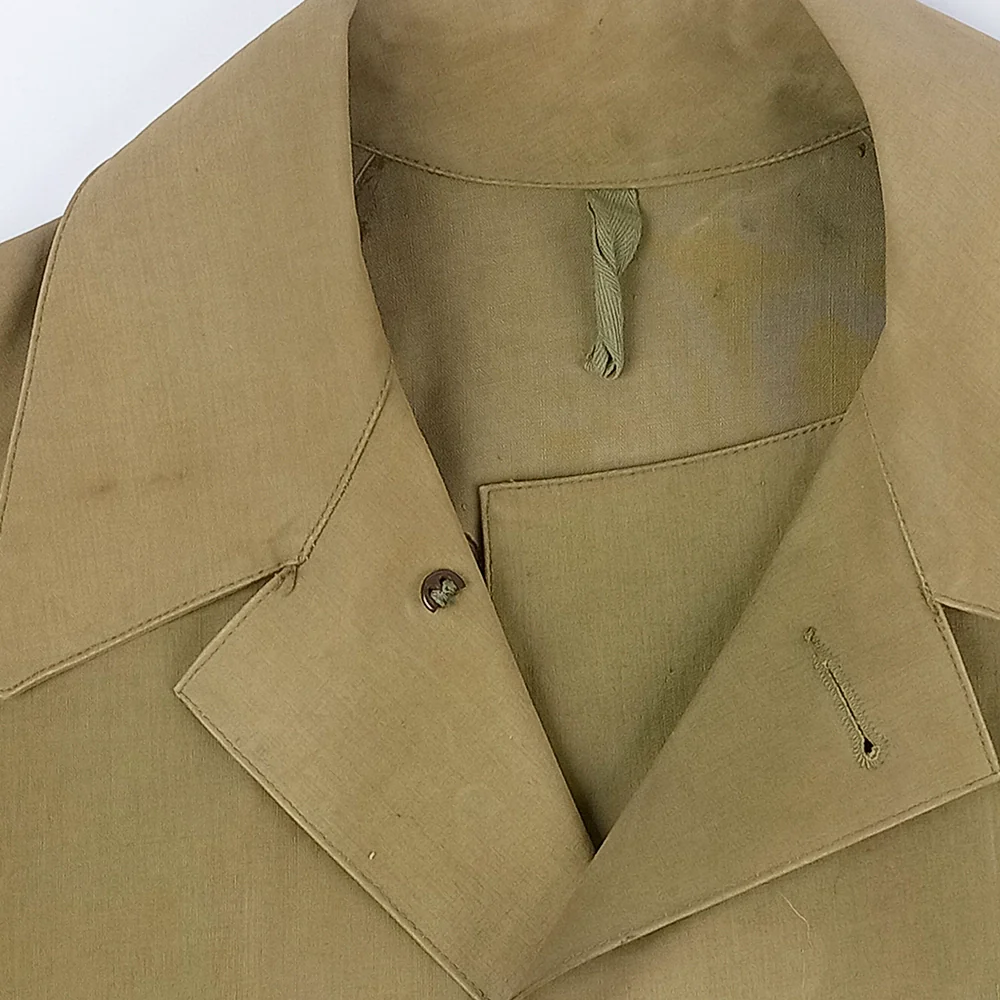 US WWII Dismounted Rain Coat OD, Sunlite - Medium