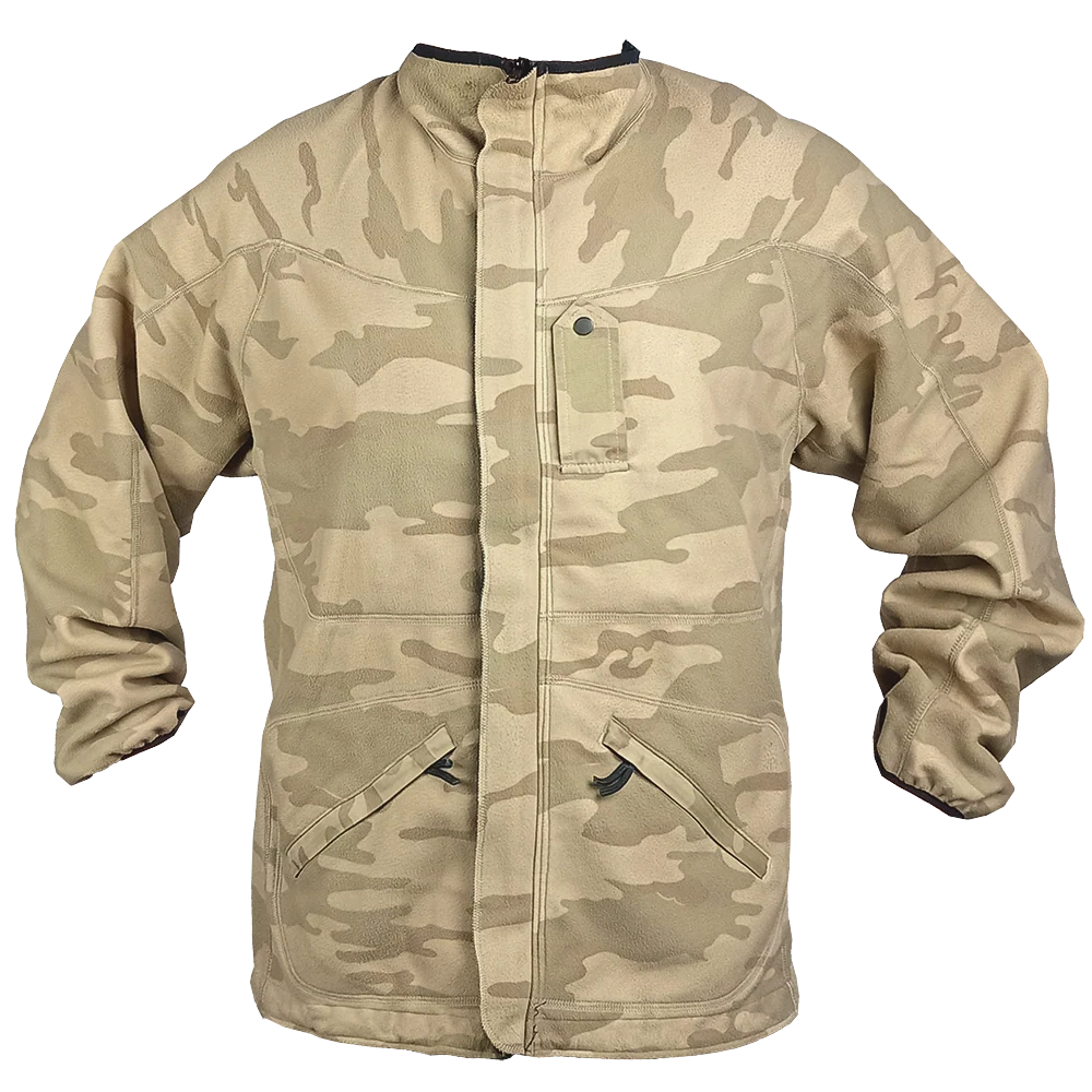 Belgian Jigsaw Camo Reversible Fleece Jacket - Value Grade
