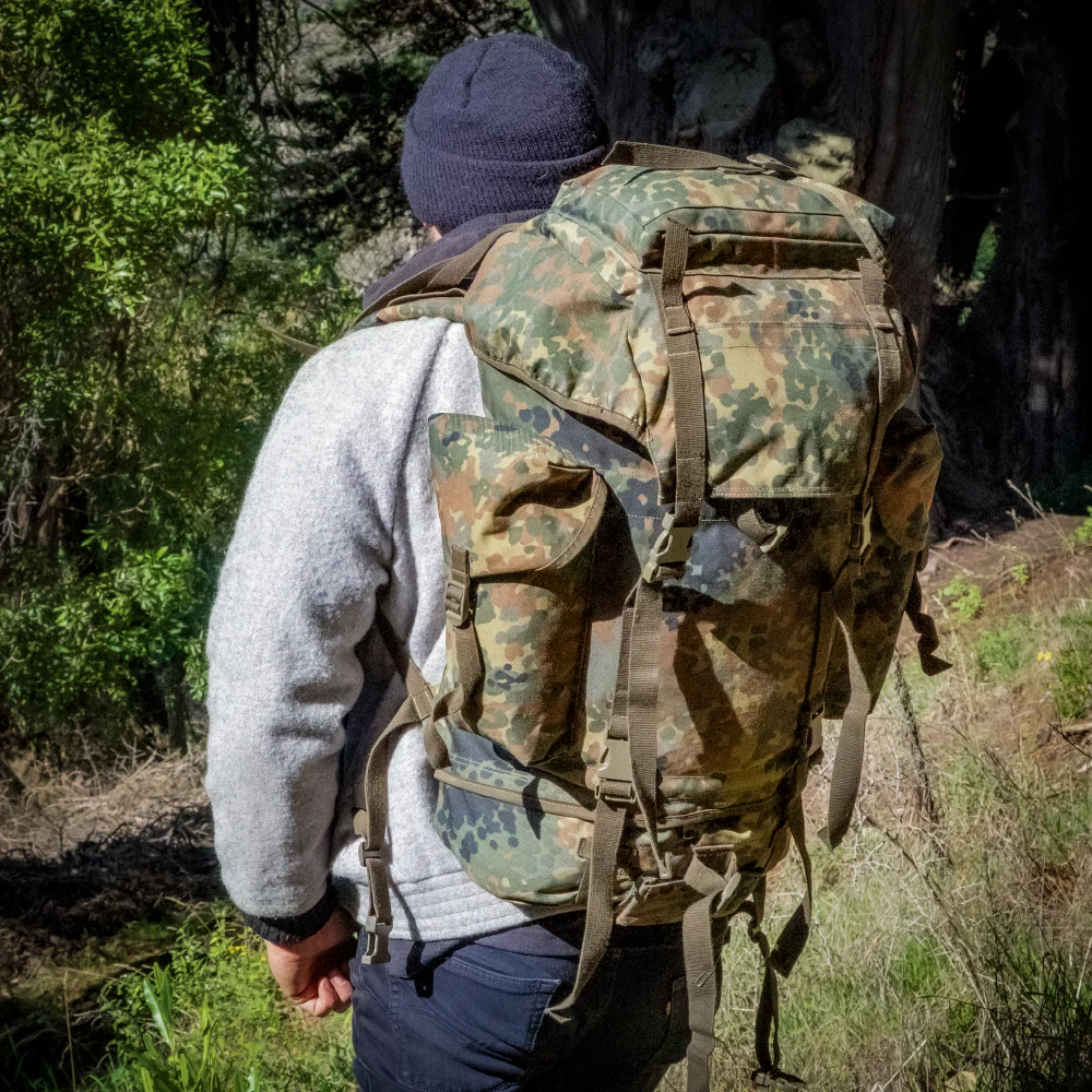 German Army Flecktarn Rucksack - Value Grade
