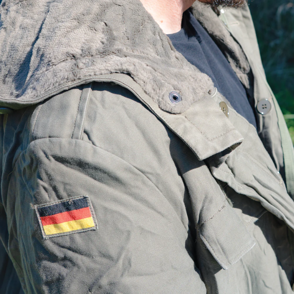 German Olive Drab Lined Parka