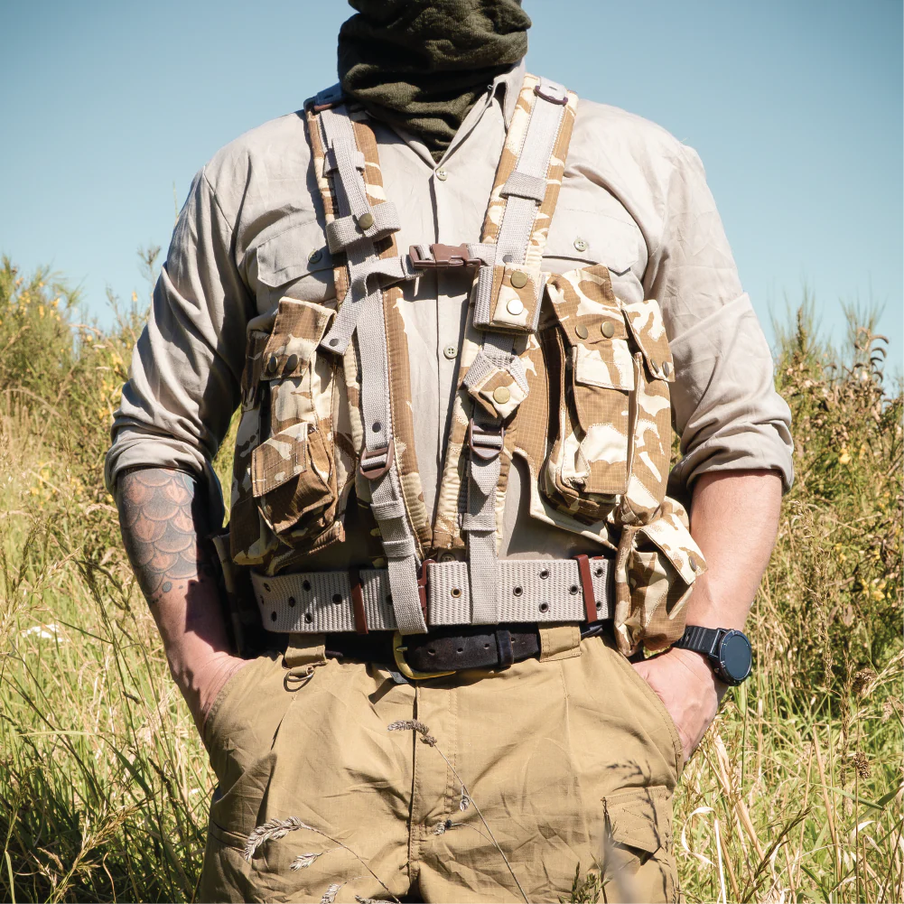 Romanian Army Desert DPM Web Set