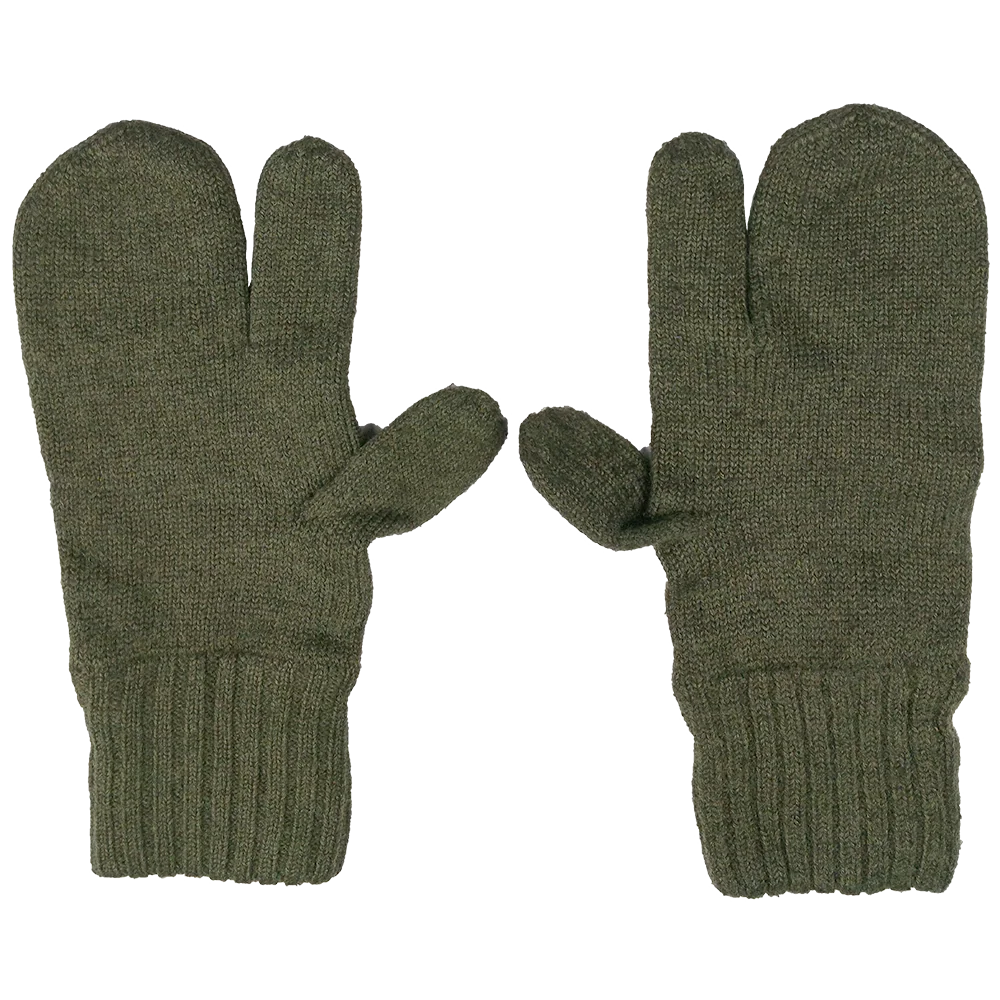 Austrian Army Wool Trigger Mittens