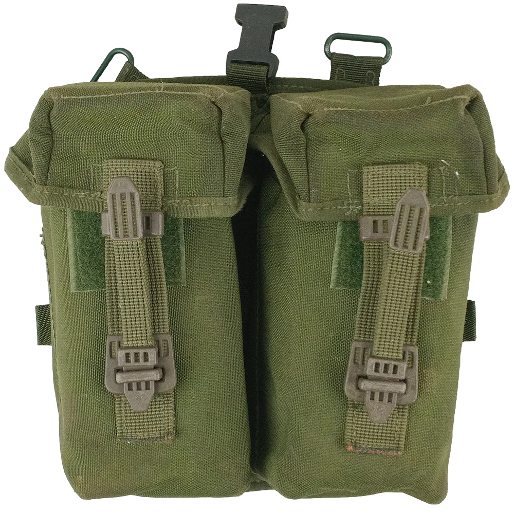 British OD Twin Mag Pouch