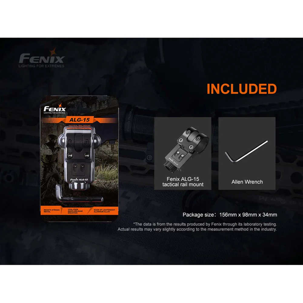 Fenix ALG-15 Flashlight Rail Mount