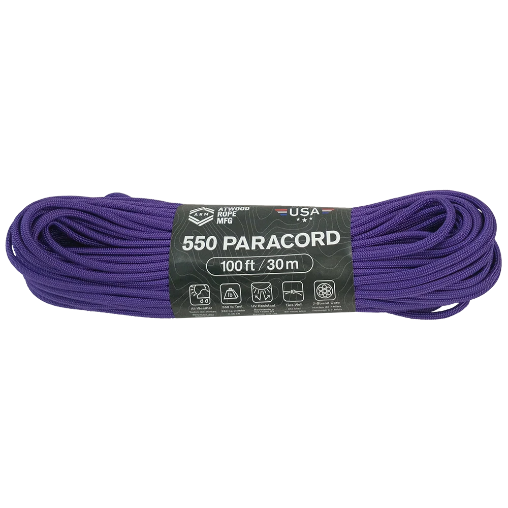 550 Paracord 100ft/30m