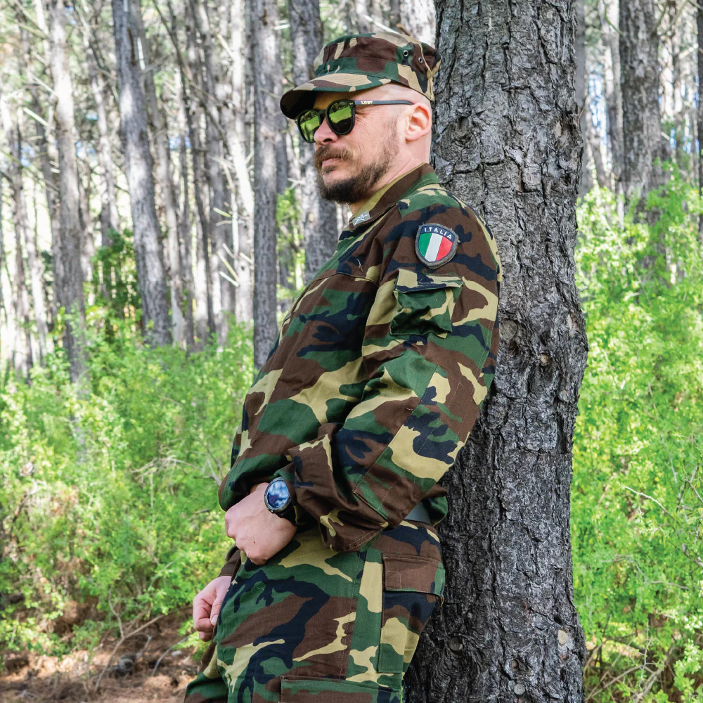 Italian Army Woodland Field Shirt