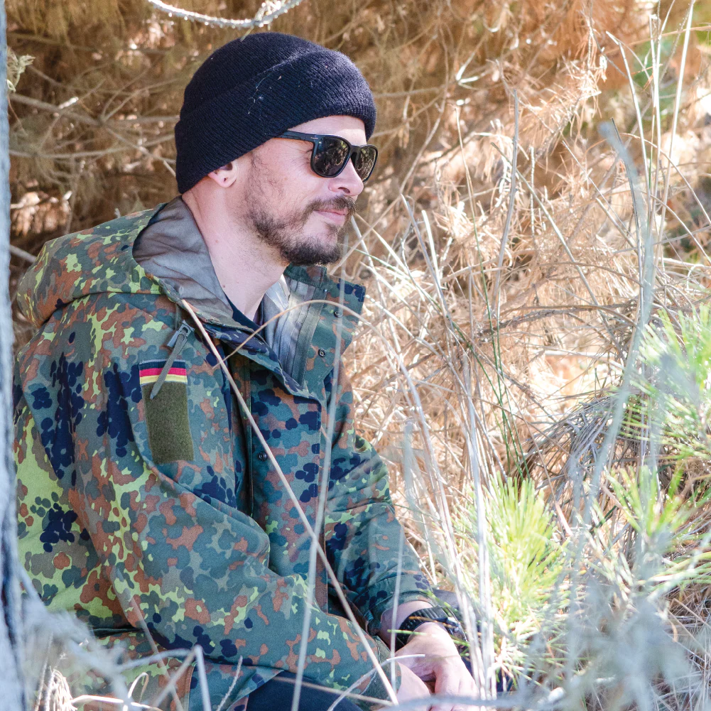 German Flecktarn Rain Jacket