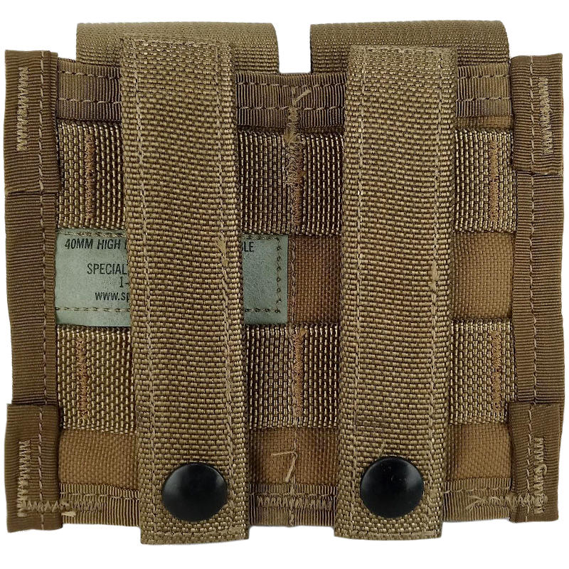 USGI Coyote Double 40mm Rifle Grenade Pouch