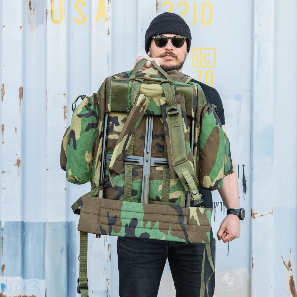 Turkish Army Woodland ALICE Pack w/ Frame