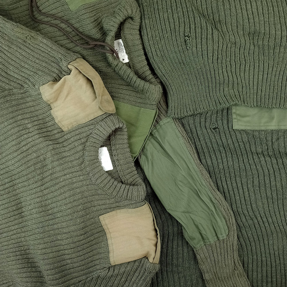 British Army OD Wool Jersey - Value Grade