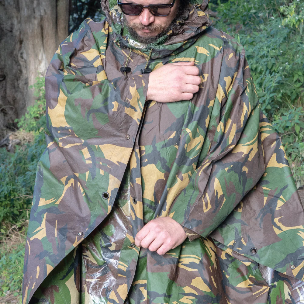 Dutch Army DPM Poncho - Value Grade