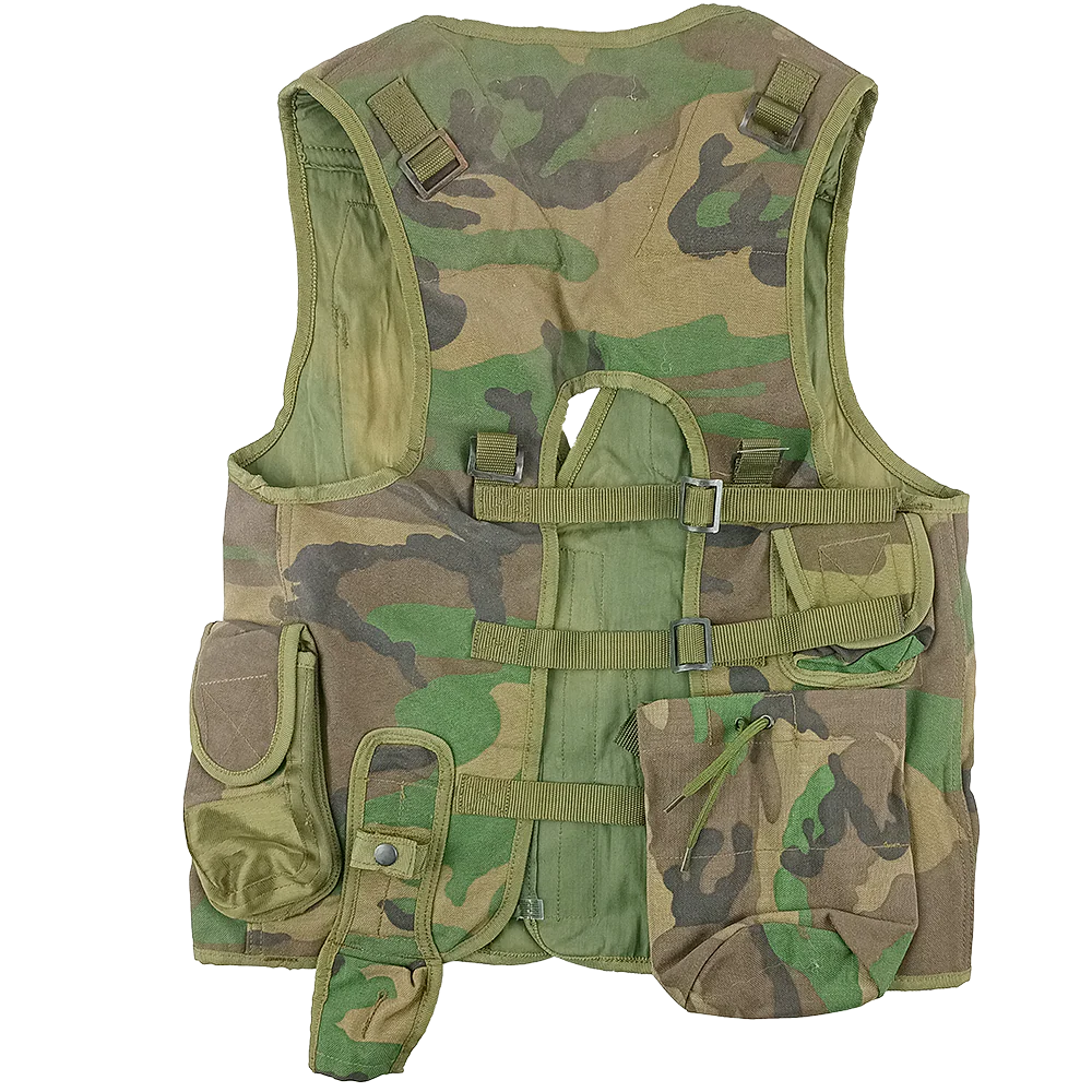 Turkish Army Woodland Tactical Vest - AK