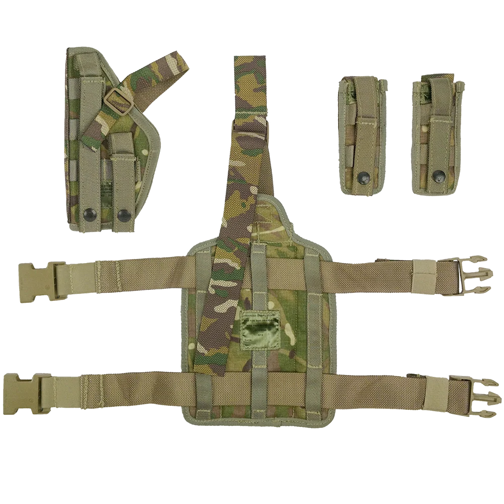 British Army MTP MOLLE Leg Holster Set