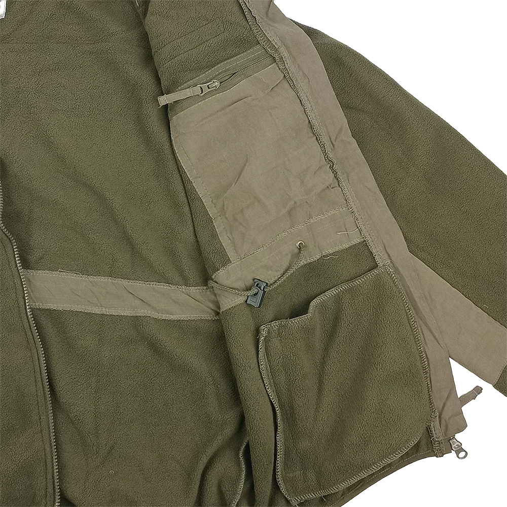 German Army Olive Fleece Jacket