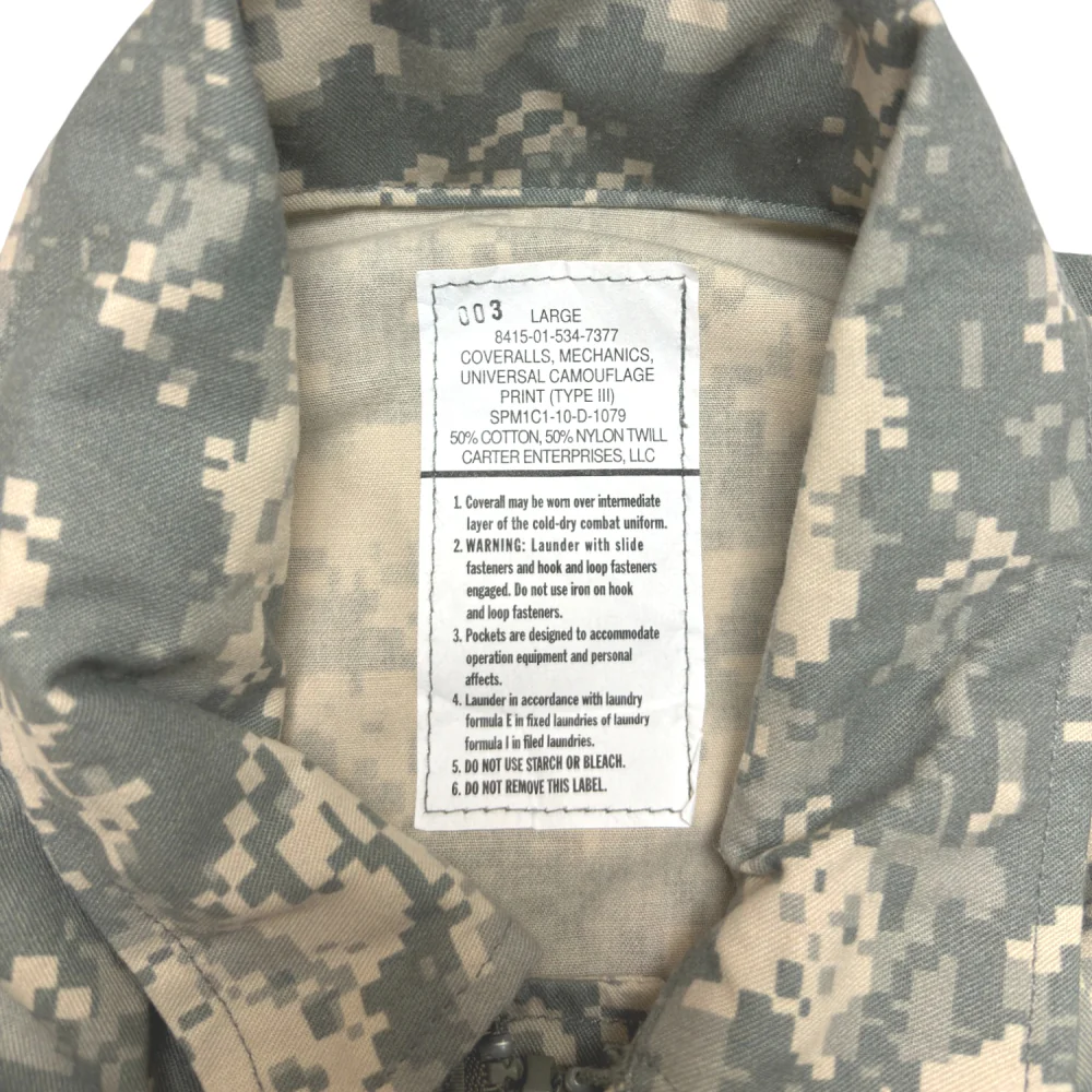 USGI UCP Mechanics Coveralls