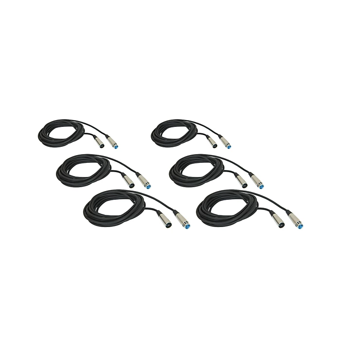 Lo Z Microphone Cable 20 6 Pack