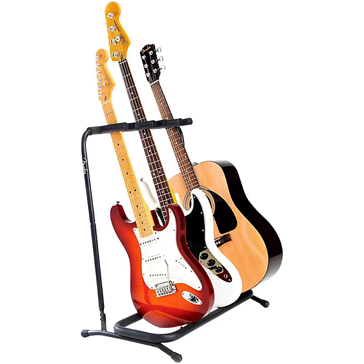 Folding 3 Guitar Stand