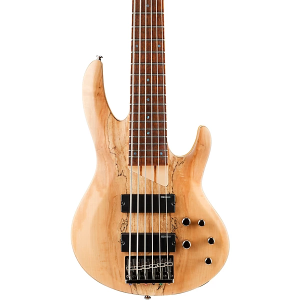 LTD B 206SM 6 String Bass Spalted Maple