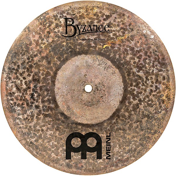 MEINL Byzance Brilliant Serpents Hi Hat Cymbal Pair 13 in.