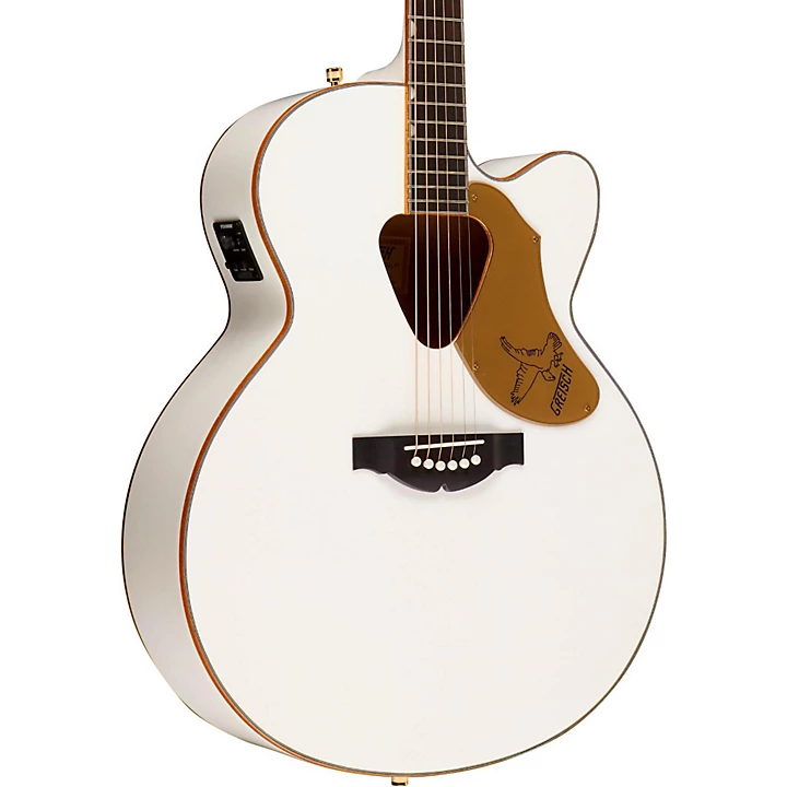 G5022C Rancher Falcon Cutaway Acoustic Electric Guitar White