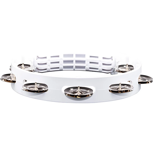 MEINL Headliner Series Single Row Tour Tambourine 8 in. White
