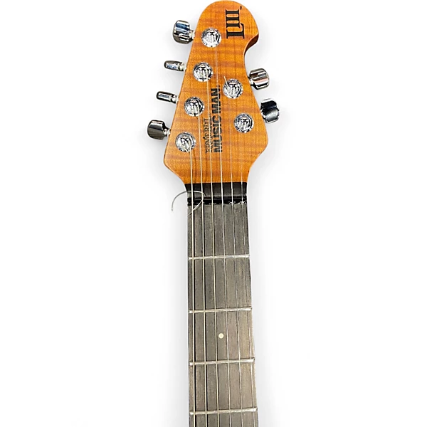 Ernie Ball Music Man Used Ernie Ball Music Man Luke III Blue Solid Body Electric Guitar.gc