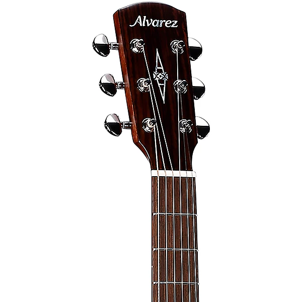 Clearance Alvarez AMP610E2 Parlor Acoustic Electric Guitar Shadowburst