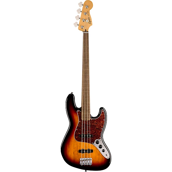 Classic Vibe 60s Fretless Jazz Bass 3 Color Sunburst