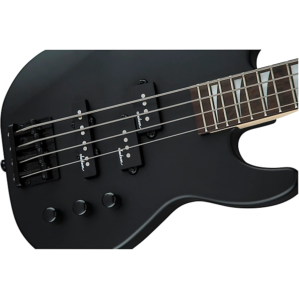 Concert Bass Minion JS1X Short Scale Bass Guitar Satin Black