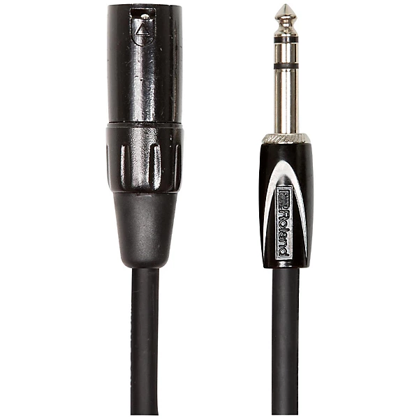 Black Series 1 4 TRS XLRMale Interconnect Cable 10 ft Black