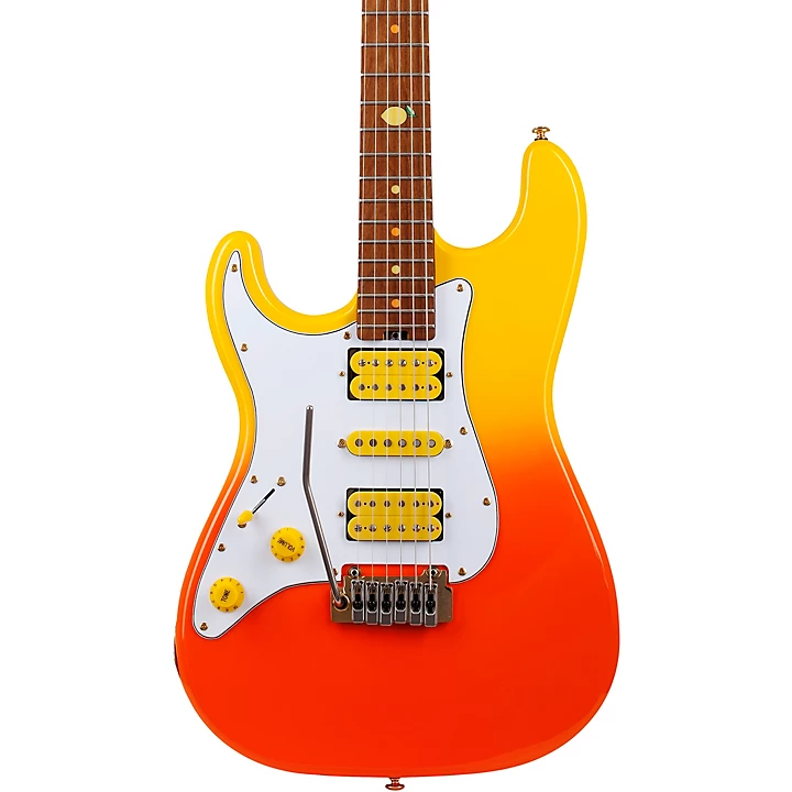 Schecter Guitar Research Tori Ruffin Freak Juice Traditional Left Handed Electric Guitar Juice Burst