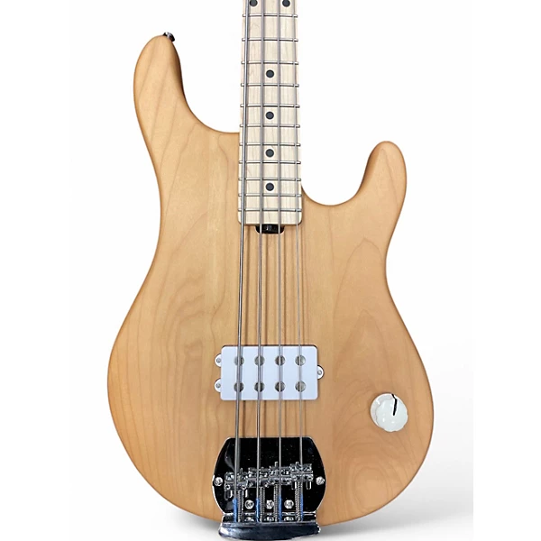 Used Sterling by Music Man Joe Dart Natural Electric Bass Guitar