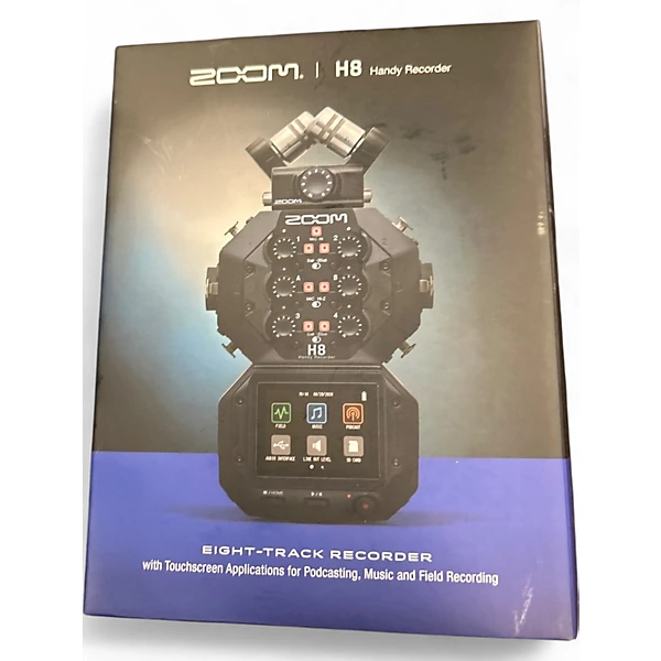 Zoom Used Zoom H8 Handy Recorder MultiTrack Recorder