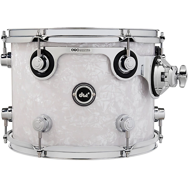 DW DWe Wireless Acoustic/Electronic Convertible Tom with STM 12 x 9 in. Finish Ply White Marine Pearl