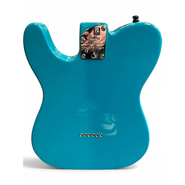Used Fender American Professional II Telecaster Miami Blue Solid Body Electric Guitar