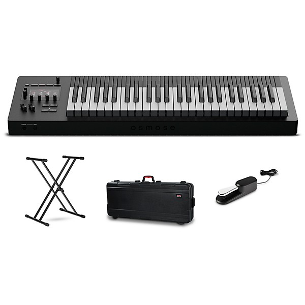 Osmose 49 49 Key Polyphonic Synthesizer Keyboard Stage Bundle