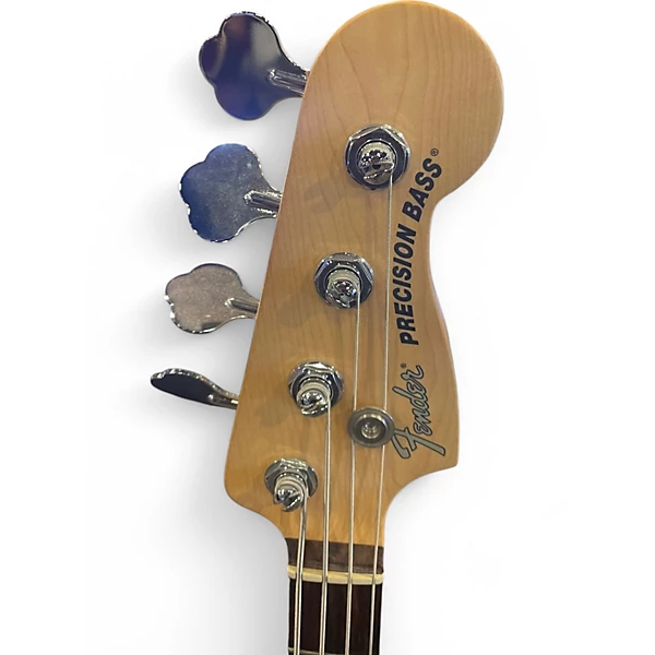 Fender Used 2018 Fender American Standard Precision Bass 2 Color Sunburst Electric Bass Guitar.gc