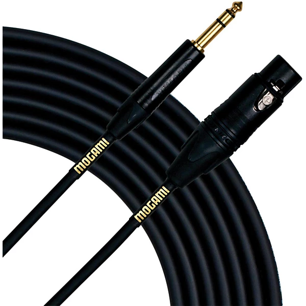 Mogami Gold Studio 1 4 TRS Female XLR Cable Level 1 20 ft 339033004090000.gc