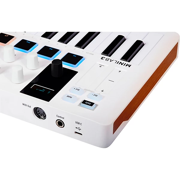 MiniLab 3 Hybrid Keyboard Controller White