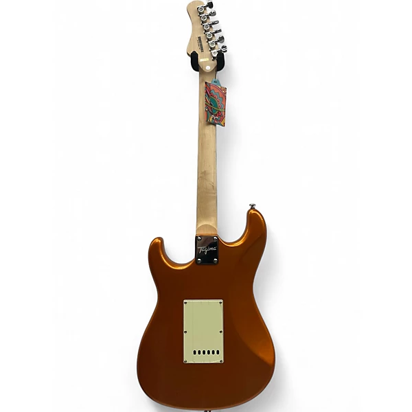 In Store Used Used Tagima TW Series Strat Copy Orange Solid Body Electric Guitar.gc