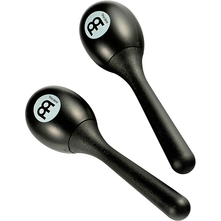 Plastic Egg Maracas Black
