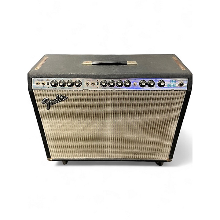 Vintage 1973 Fender Twin Reverb  Tube Guitar Combo Amp