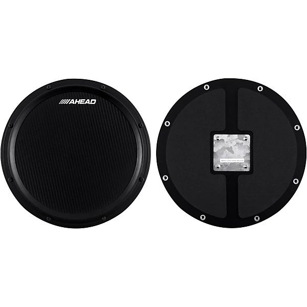 S Hoop Marching Practice Pad with Snare Sound Black Black