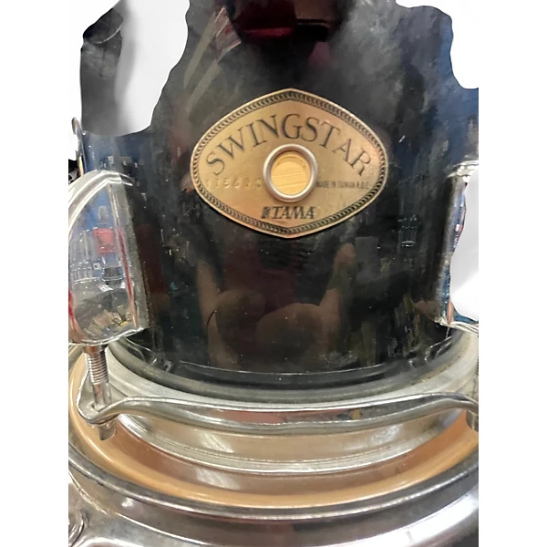 TAMA Used 2001 TAMA 5 Piece swingstar Black Drum Kit.gc