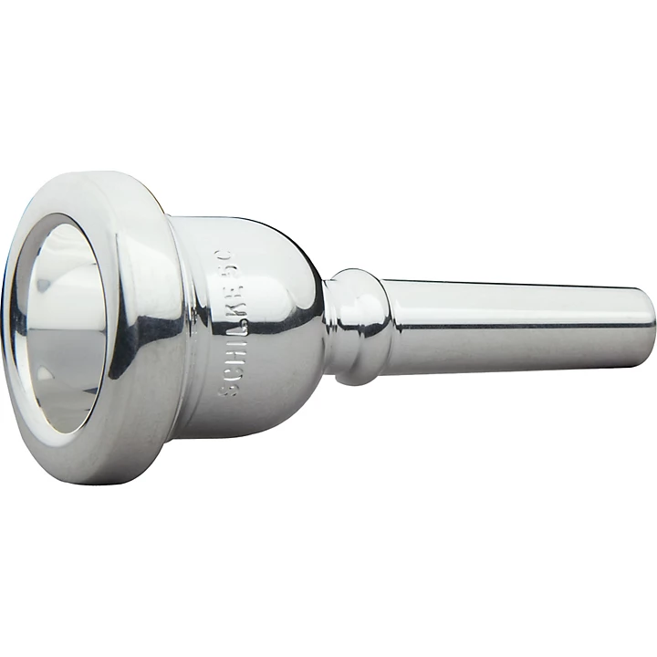 Standard Series Small Shank Trombone Mouthpiece in Silver 51D Silver