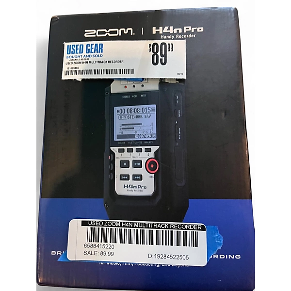 Zoom Used Zoom H4N MultiTrack Recorder