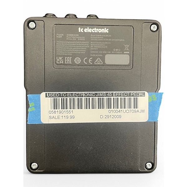 Used TC Electronic Jims 45 Effect Pedal